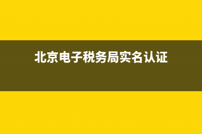 税务局实名认证需要带什么(税务局办税人员实名认证需要承担责任么) (北京电子税务局实名认证)