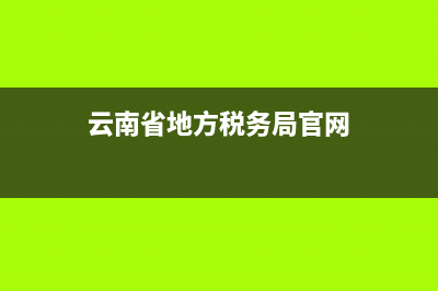 云南省地方税务局办理软件(下载云南税务总局) (云南省地方税务局官网)