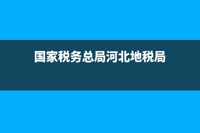 河北省地税务局网上办税服务厅(河北省税务局网上办税大厅) (国家税务总局河北地税局)