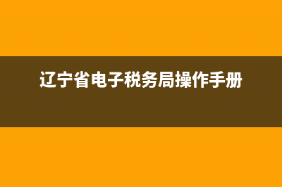 辽宁电子税务教程？ (辽宁省电子税务局操作手册)