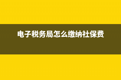电子税务局怎么领发票吗(电子税务局怎么领取发票) (电子税务局怎么缴纳社保费)