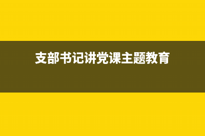 支部书记讲党课开头语？ (支部书记讲党课主题教育)