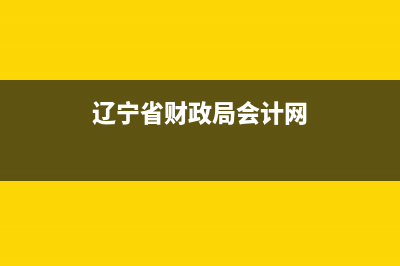辽宁省更换财务负责人在网上怎么办理？ (辽宁省财政局会计网)