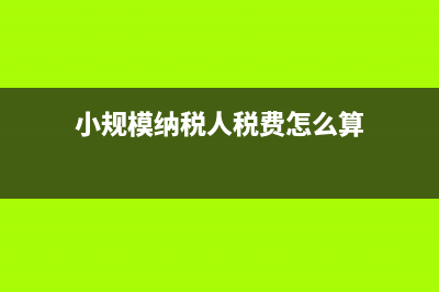 小规模纳税人税务局代开增值税专用发票的税率是多少？ (小规模纳税人税费怎么算)