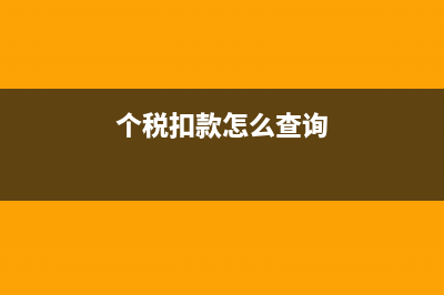 查询扣缴个税明细在国税哪查询(个税系统怎样查询个人扣缴明细) (个税扣款怎么查询)