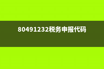 税务代码表维护系统(税务代码表维护系统怎么操作) (80491232税务申报代码)