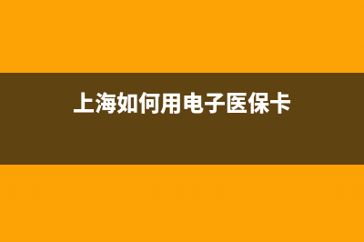 上海如何用电子营业执照登录etax？ (上海如何用电子医保卡)