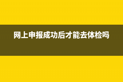 网上申报成功后，如何打印申报表？ (网上申报成功后才能去体检吗)