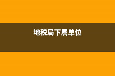各省地税局直属局局长是什么级别 (地税局下属单位)