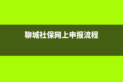 聊城社保网上申报流程？ (聊城社保网上申报流程)