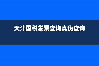 天津国税普票怎么查(天津国家税务局发票查询) (天津国税发票查询真伪查询)