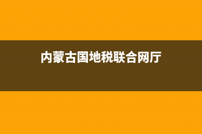 内蒙古国税地税联合申报表(内蒙古税务申报) (内蒙古国地税联合网厅)