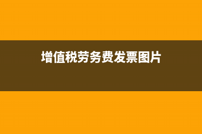 增值税票劳务明细怎么开？ (增值税劳务费发票图片)
