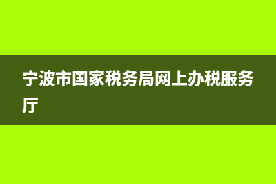 宁波市国家税务局发票安装(宁波国税发票查询真伪查询) (宁波市国家税务局网上办税服务厅)