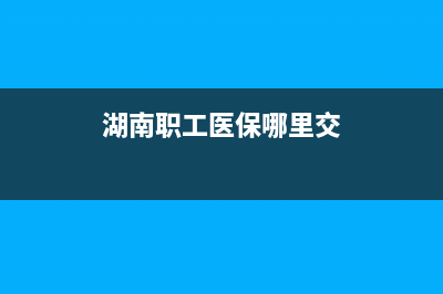 湖南职工医保哪里缴？ (湖南职工医保哪里交)