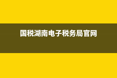 国税湖南电子税务局首次登录(电子税务局湖南官网) (国税湖南电子税务局官网)