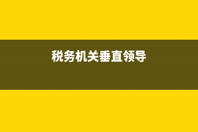 国税垂直派驻纪检(税务系统派驻纪检员) (税务机关垂直领导)