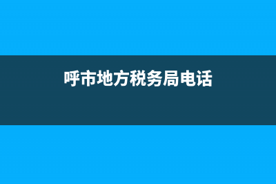 呼市地方税务局个人纳税清单(呼市地方税务局个人纳税清单打印) (呼市地方税务局电话)