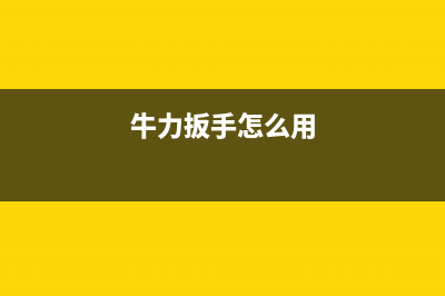 用牛力数显扳手测电动扳手牛力值怎么制定标准 (牛力扳手怎么用)