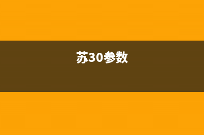 苏30参数？ (苏30参数)